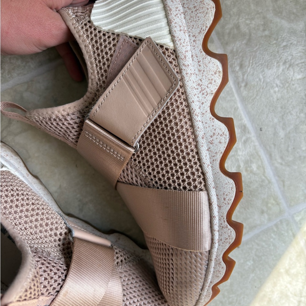 Sorel Blush Pink Knit Slip-On Sneakers - Picture 3 of 8